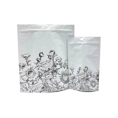 Fabrikkforsyning Tom 250g 500g Solsikkefrø Kornavlinger Stand Up Doypack Zip Lock-veske